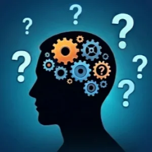 Brain teaser logic riddles and deduction challenges illustration for Dark Stories
