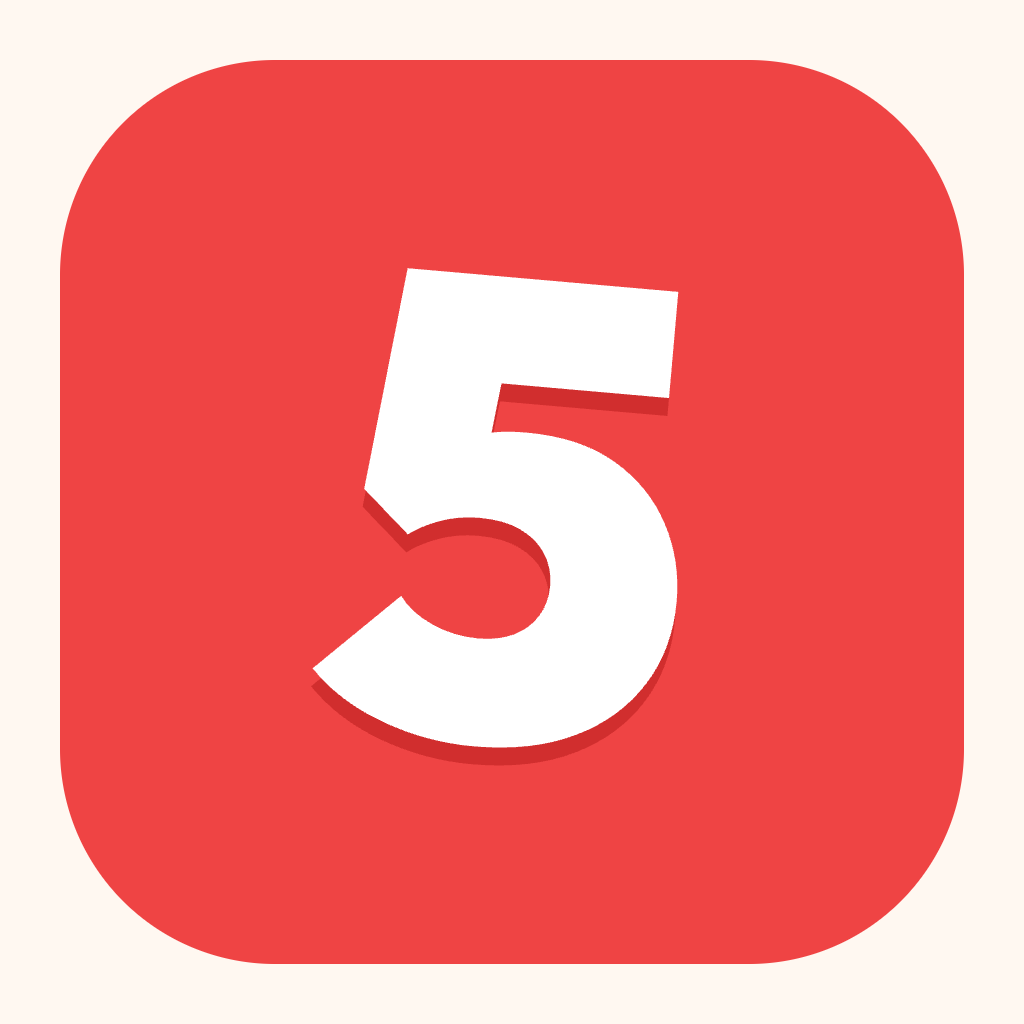 App-Icon für 5 Second Challenge — Schnelles Fragespiel mit automatischer Spracherkennung